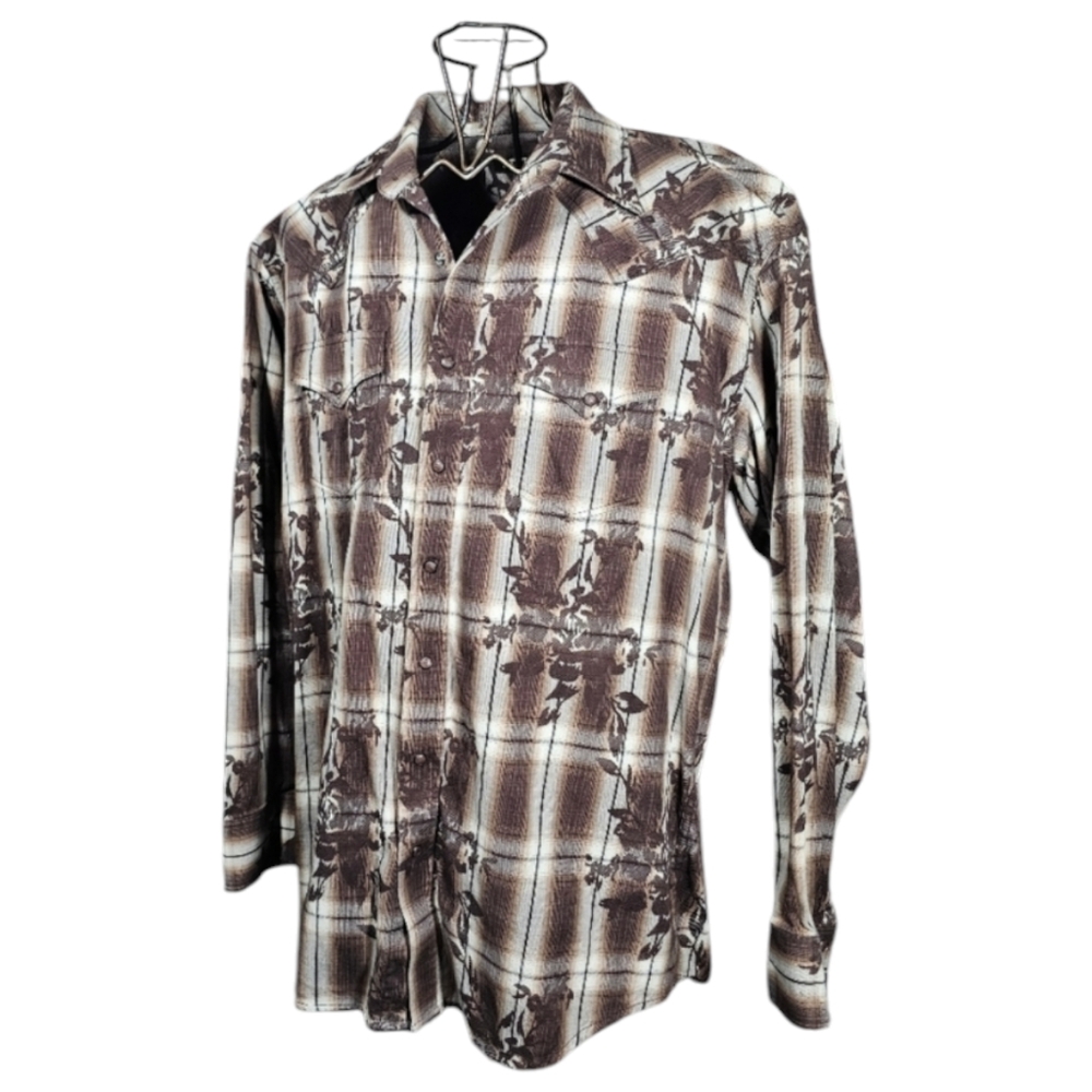 Stetson pearl snap style Western‎ shirt
